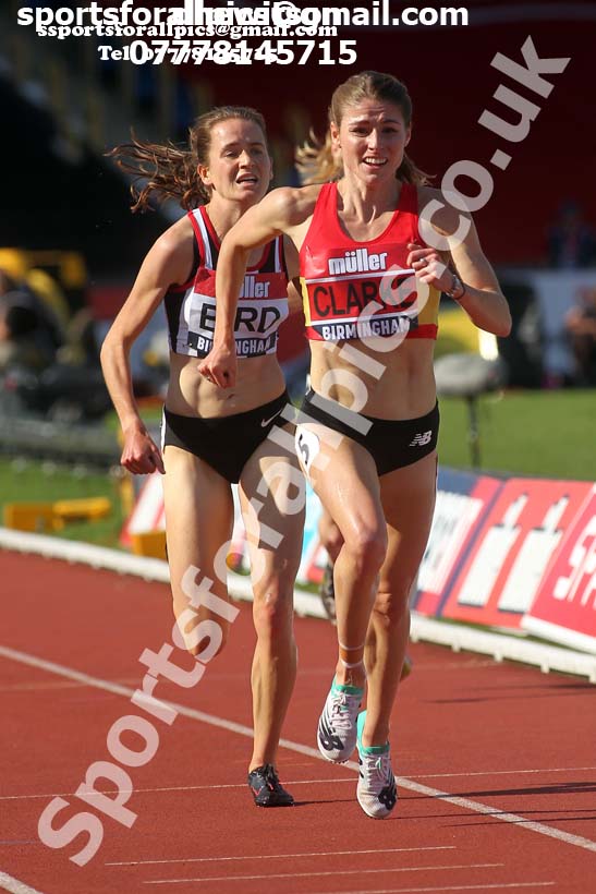 Womens 3000 metres steeplechase, 2019 Muller British Championships, Alexander Stadium, Birmingham. Photo: David T. Hewitson/Sports for All Pics